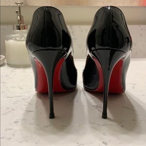 SOLD Black Christian Louboutin Pagille Follies